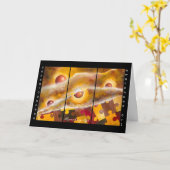 Carte de indication de la vie (Fleur jaune)