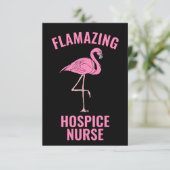 Carte de infirmière d'hospice Flamazing (Debout devant)