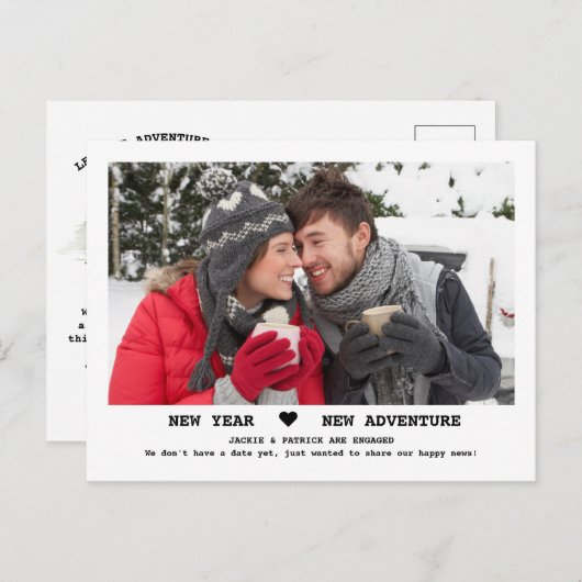 Carte de invitation (Devant / Derrière)