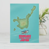 Carte de Ishigaki Okinawa, Japon (Debout devant)