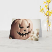 Carte de Jack O'Lantern (Fleur jaune)
