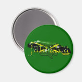 Carte de Jamaica Magnet (Recto/Verso)