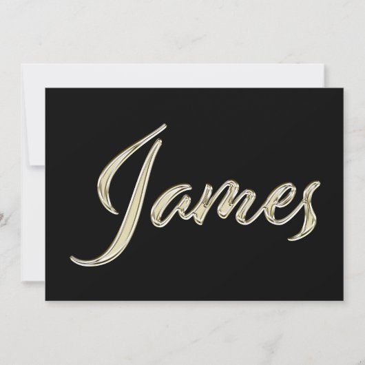 Carte de James White Gold (Devant)