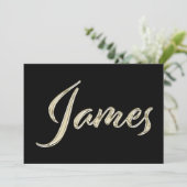 Carte de James White Gold (Debout devant)