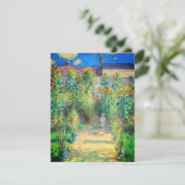 Carte de jardin à fleurs Monet (Debout devant)