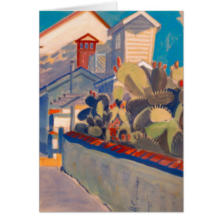 Carte de jardin de mission de San Juan Bautista