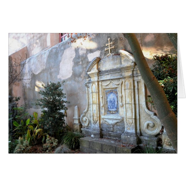 Carte de jardin de prières (Devant horizontal)