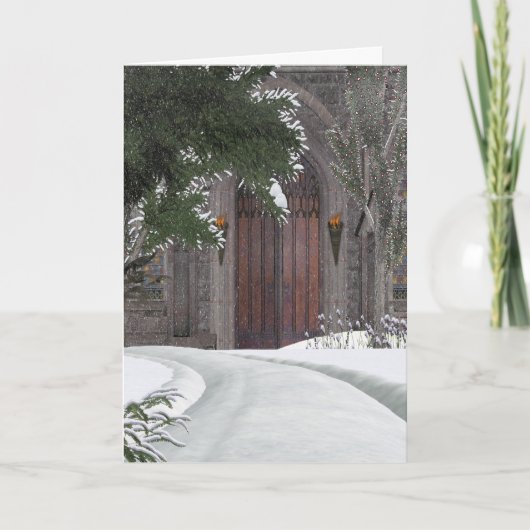 Carte de jardin d'hiver (Devant)
