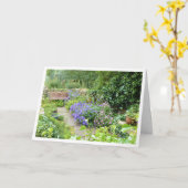 Carte de jardin du chalet (Fleur jaune)