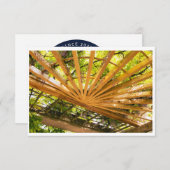 Carte de jardin Wisteria (Devant / Derrière)