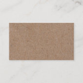 Carte de jauge à couches kraft FARM ANIMALS (Dos)