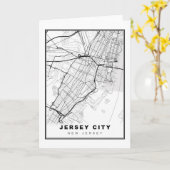 Carte de Jersey City (Fleur jaune)