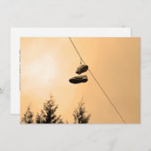 Carte de jetage de chaussures (Devant / Derrière)