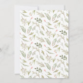 Carte de jeu baby shower Word Scramble (Dos)