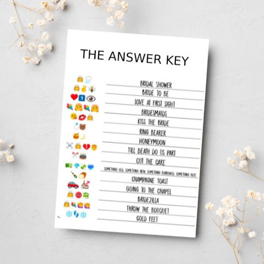 Carte de jeu Blue Hydrangea Floral Fête des mariée