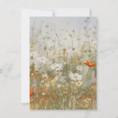 Carte de jeu Boho Baby shower maman ou papa (Dos)