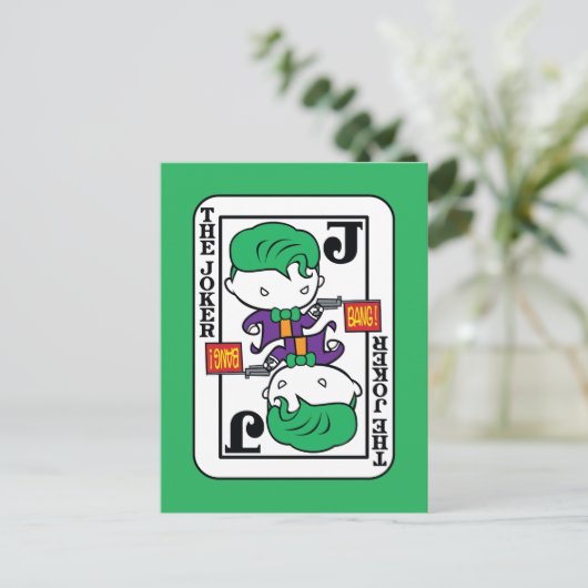 Carte de jeu Chibi Joker (Debout devant)