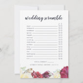 Carte de jeu Citrouille à deux côtés de la Fête de (Dos)