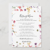 Carte de jeu classique Mariage coloré Kissing Menu (Devant)