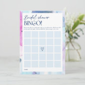 Carte de jeu d'activité de bingo de cadeaux de dou (Debout devant)