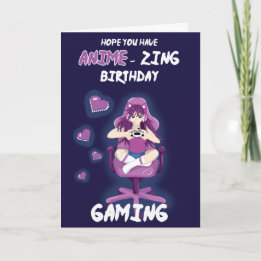 Carte de jeu d'anniversaire "extraordinaire"