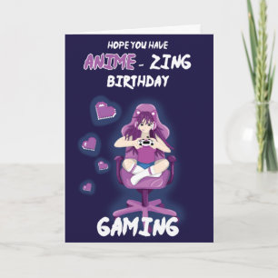 Carte de jeu d'anniversaire "extraordinaire"