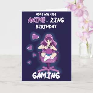 Carte de jeu d'anniversaire "extraordinaire"