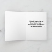 Carte de jeu d'anniversaire pour mouton amusant -  (Intérieur)