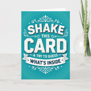 Carte de jeu d'anniversaire surprise