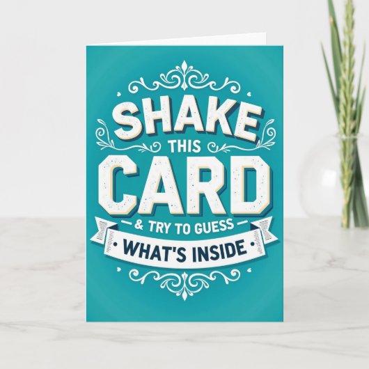 Carte de jeu d'anniversaire surprise (Devant)