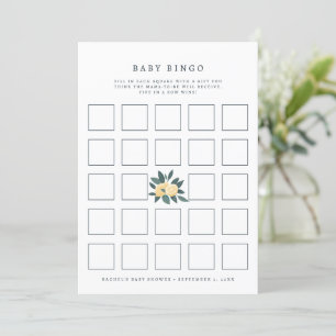 carte de jeu de baby shower de citron