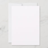 Carte de jeu de Baby Shower pour deviner l'âge de (Dos)