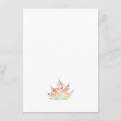 Carte de jeu de bingo de douche à nage orange impr (Dos)