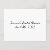 Carte de jeu de bingo pour enterrement de vie de j (Dos)