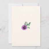 Carte de jeu de bingo pour enterrement de vie de j (Dos)