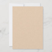 Carte de jeu de bridal shower 'Would She Rather' p (Dos)