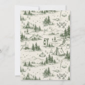 Carte de jeu de certificat d'adoption de faune for (Dos)