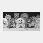 Carte de jeu de chat, Louis Wain (Recto)