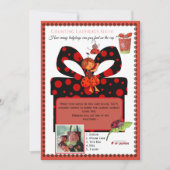 Carte de jeu de comptage de coccinelles interactif (Devant)