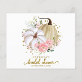 Carte de jeu de conseils pour une douche de mariée (Dos)