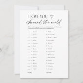 Carte de jeu de correspondance des langages de l'a (Devant)