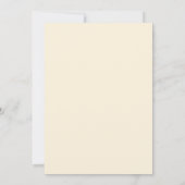 Carte de jeu de devinette de mariage avec écriture (Dos)