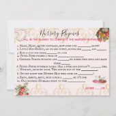 Carte de jeu de douche (Devant)