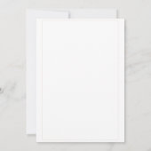 Carte de jeu de douche de mariée Il a dit, elle a (Dos)
