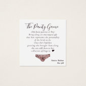 Carte de jeu de Fête des mariées BUDGET (Devant)