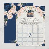 Carte de jeu de Fête des mariées de Bingo de la Ma (Devant / Derrière)