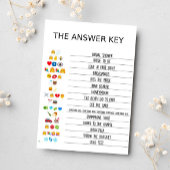 Carte de jeu de Fête des mariées de fleurs douces