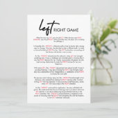 Carte de jeu de Fête des mariées moderne gauche dr (Debout devant)