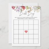 Carte de jeu de Fêtes des mariées florales de bing (Devant)