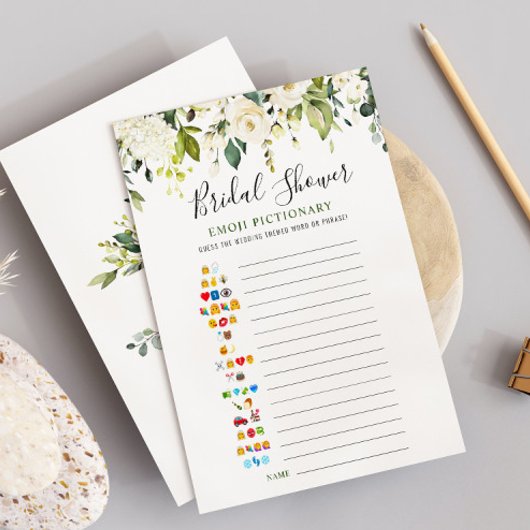 Carte de jeu de Fêtes des mariées florales Roses b